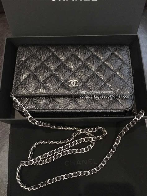 chanel woc gold or silver|chanel wallet.